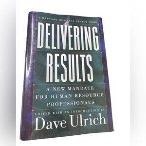 Delivering Results By Dave Ulrich (Hardback - Good Condition) 📈📊📉